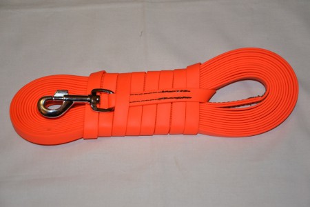 BBSZ 016/010 BR F - Stopovacie vodítko ploché 16 mm / 10 m - oranžové